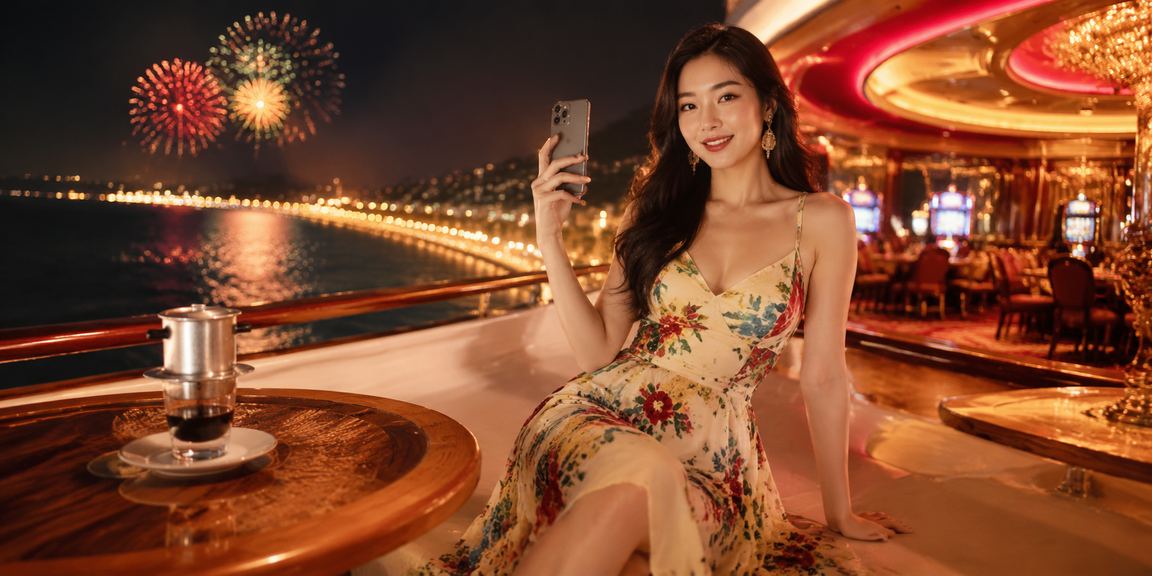Trải nghiệm ứng dụng cá cược di động ở Mũi Né với nền cà phê